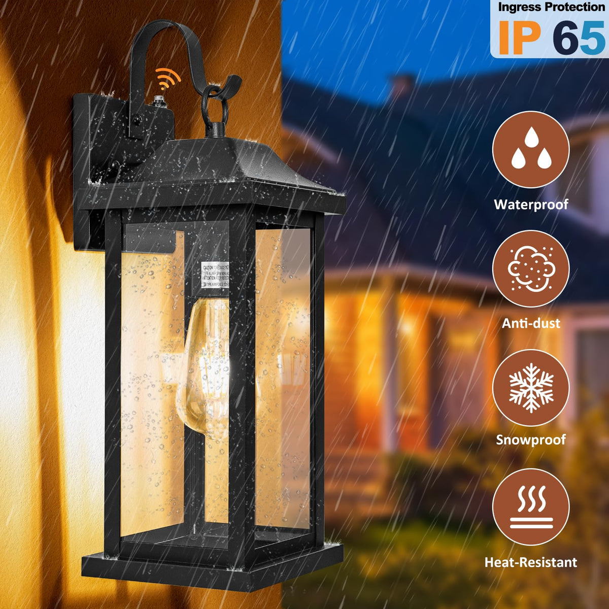 Roravilila clear tempered glass showcases soft, even outdoor illumination