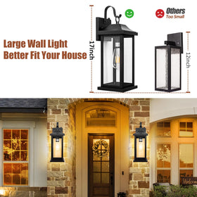 Roravilila front door lanterns add curb appeal and safety