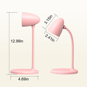 RORENSE LED desk lamp offers three color temperatures for comfortable reading.
