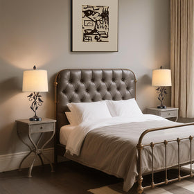 RORIANO living room side-table lamp adds soft ambient light