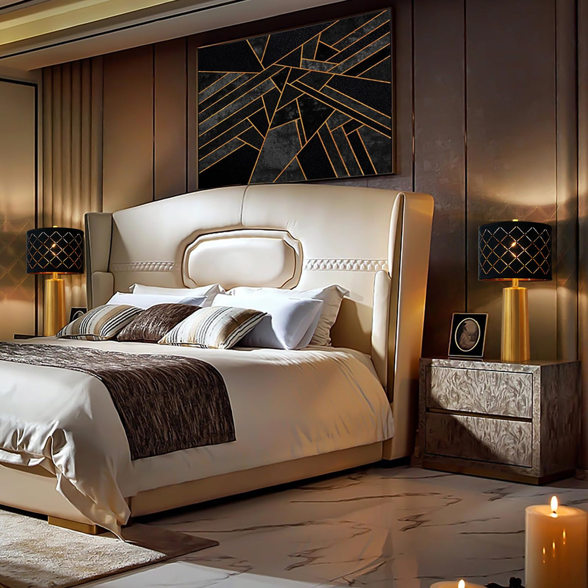 RORIANO rotary switch for effortless on/off in a bedside setup