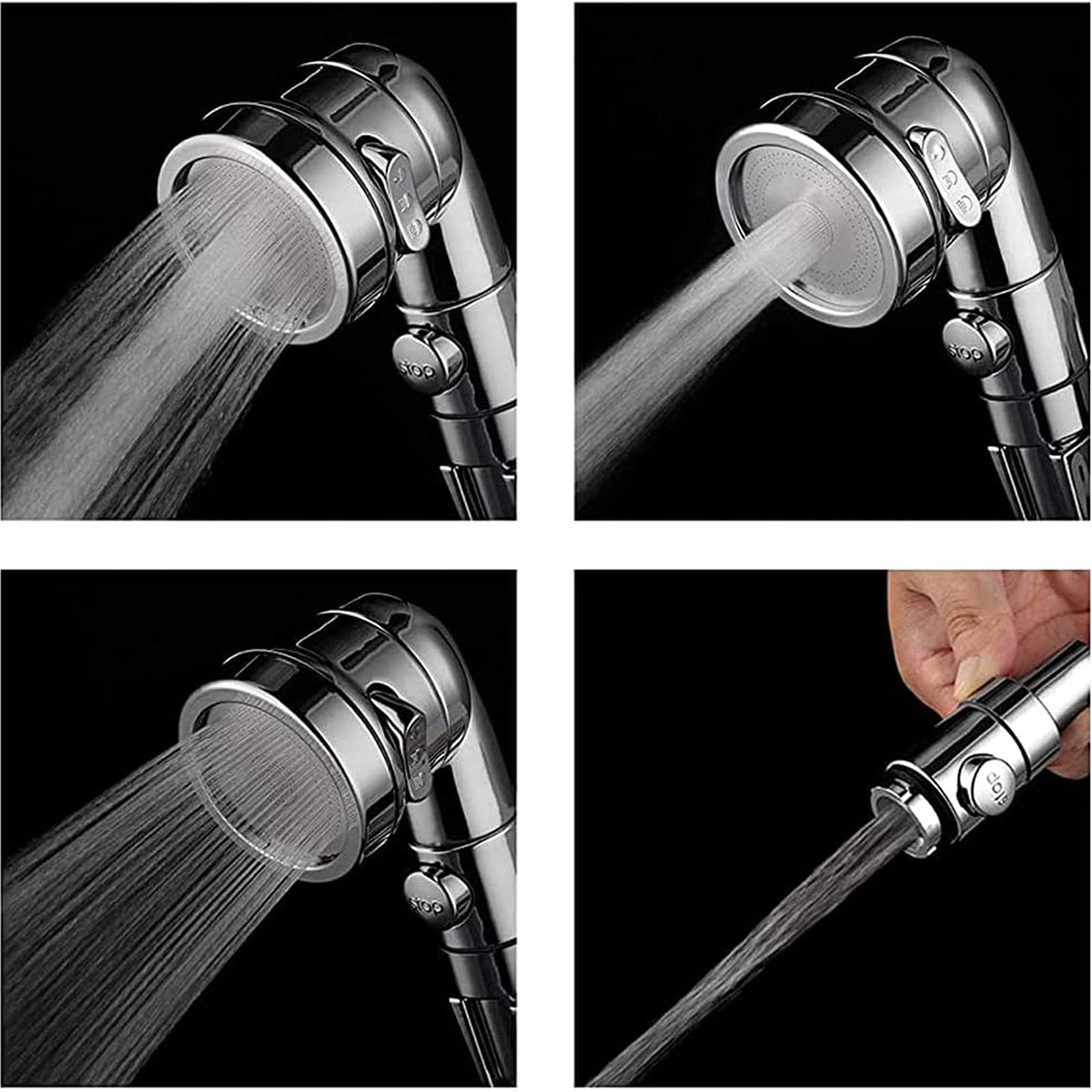 Roscid brass diverter valve and hoses highlight durable construction.