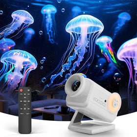 Rossetta 3D Projector side view showing compact design for kid-friendly rooms