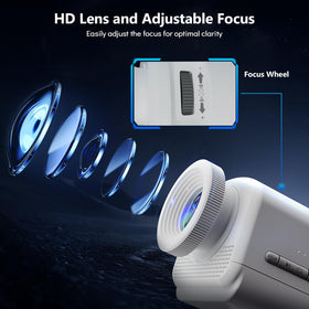 Rossetta 3D Projector timer and brightness controls for customized ambiance