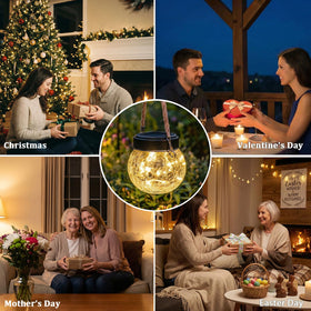 ROSHWEY festive outdoor lights suitable for Easter, Halloween, Christmas.