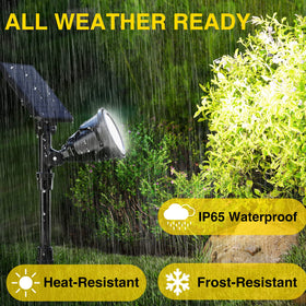 ROSHWEY adjustable head and panel enable flexible sun capture.