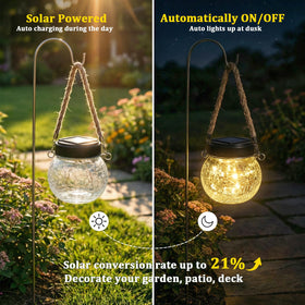 ROSHWEY waterproof lantern cap protects electronics in wet weather.