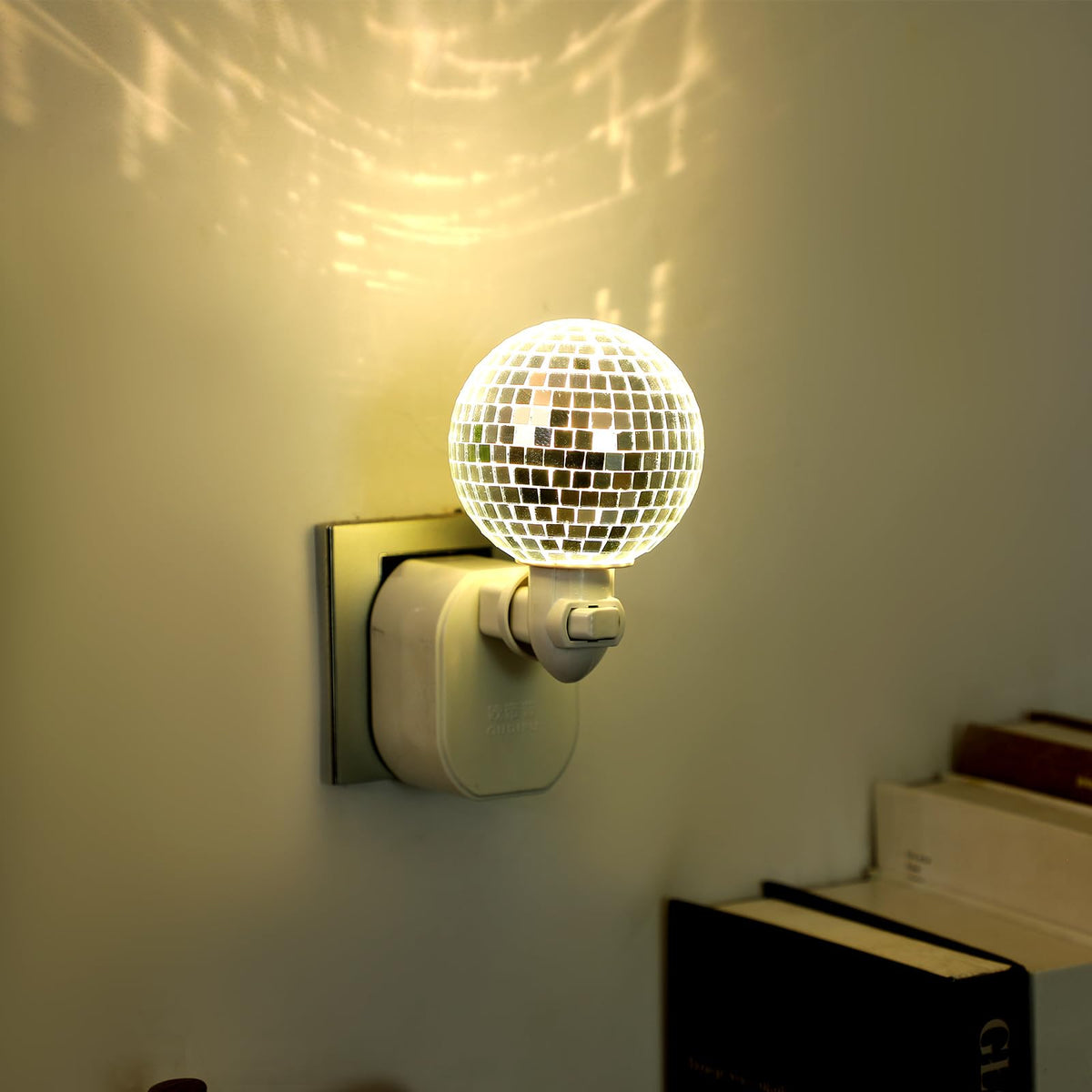 Rossesay compact decor lamp doubles as bedside ambience for dorms