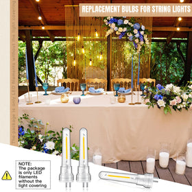Rossesay durable plastic and rubber bulbs for long outdoor use