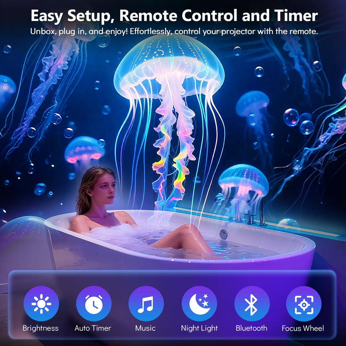 Rossetta 3D Galaxy Projector showcases 60 scenes for versatile themes
