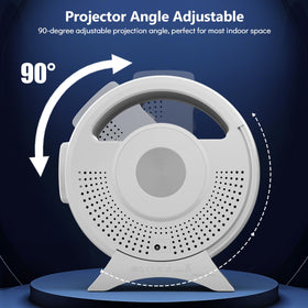 Rossetta 3D Galaxy Projector enhances bedroom decor with space visuals