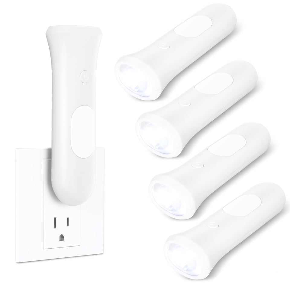 ROSSEX 4-in-1 emergency wall light glows during outages to keep essential spaces lit