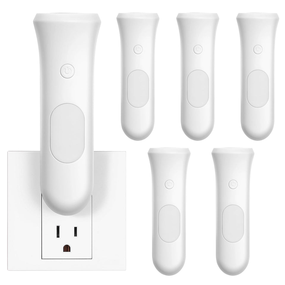 ROSEX 4-in-1 emergency lights wall plug unit provides instant illumination during outages