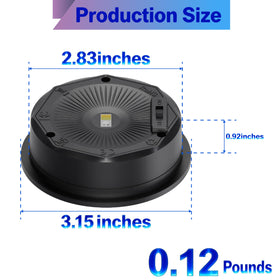 Rosynsparx solar light top shows IP65 waterproof seal keeping lanterns safe in rain