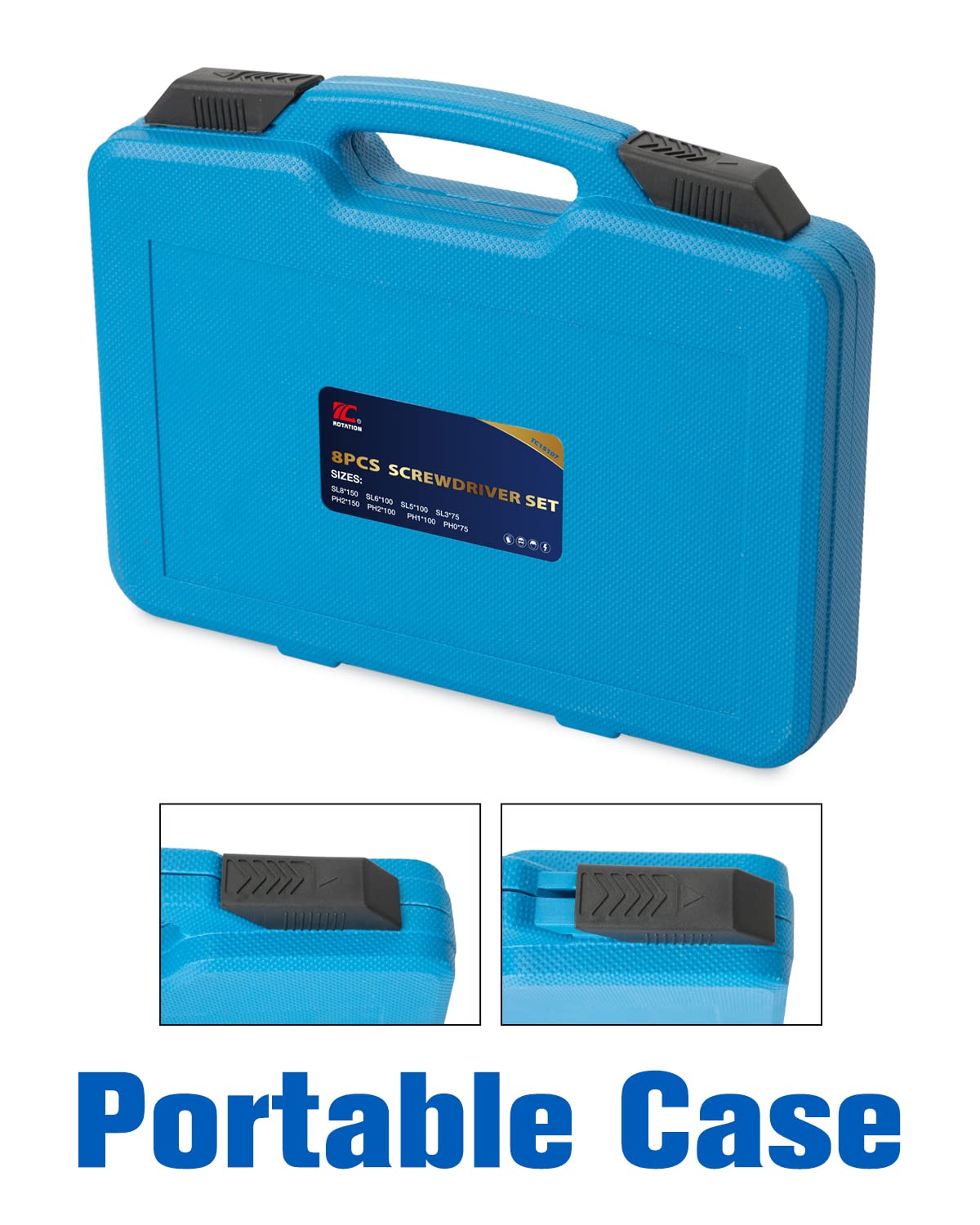 ROTATION heavy-duty design withstands tough jobs in workshops.