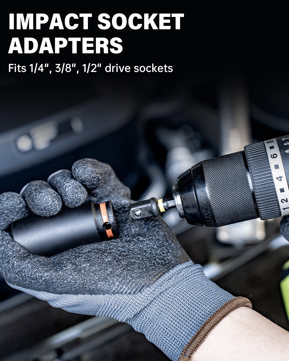 ROTATION included adapters and accessories for versatile setup