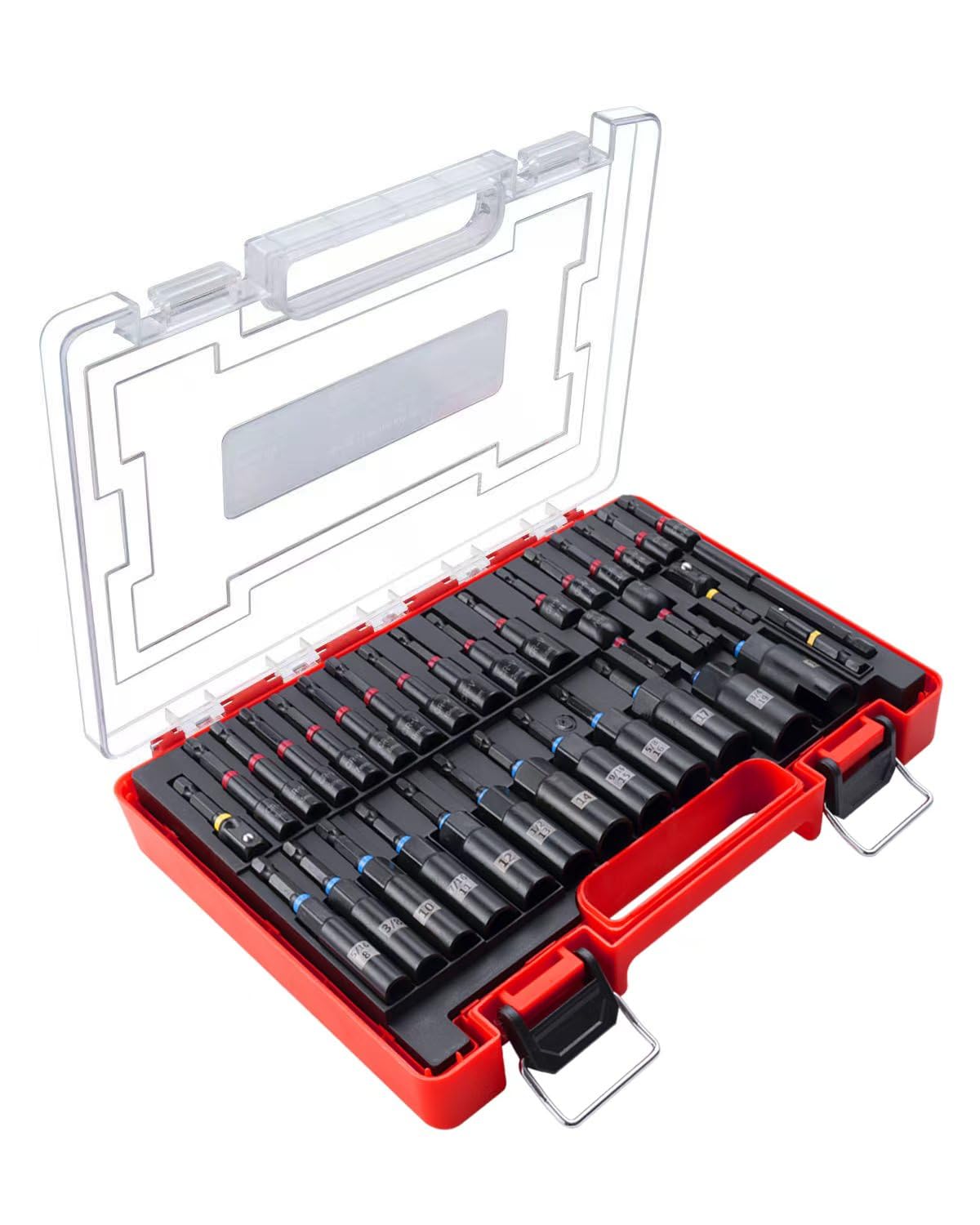 ROTATION magnetic nut driver in use securing fasteners for efficient work