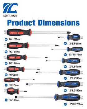 ROTATION paper box storage keeps screwdrivers organized for on-site use.