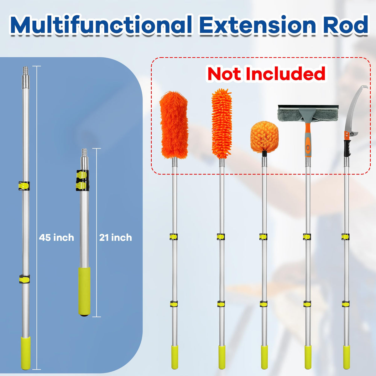 ROTESONNE 9-inch paint roller frame provides stable, smooth finish