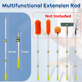 ROTESONNE 9-inch paint roller frame provides stable, smooth finish