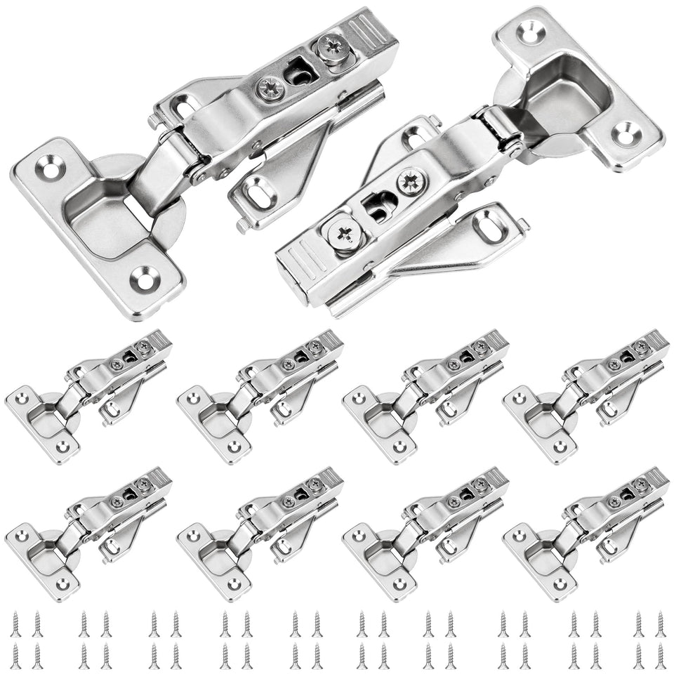 ROTESONNE overlay hinge with clip-on plate enables quick cabinet upgrades