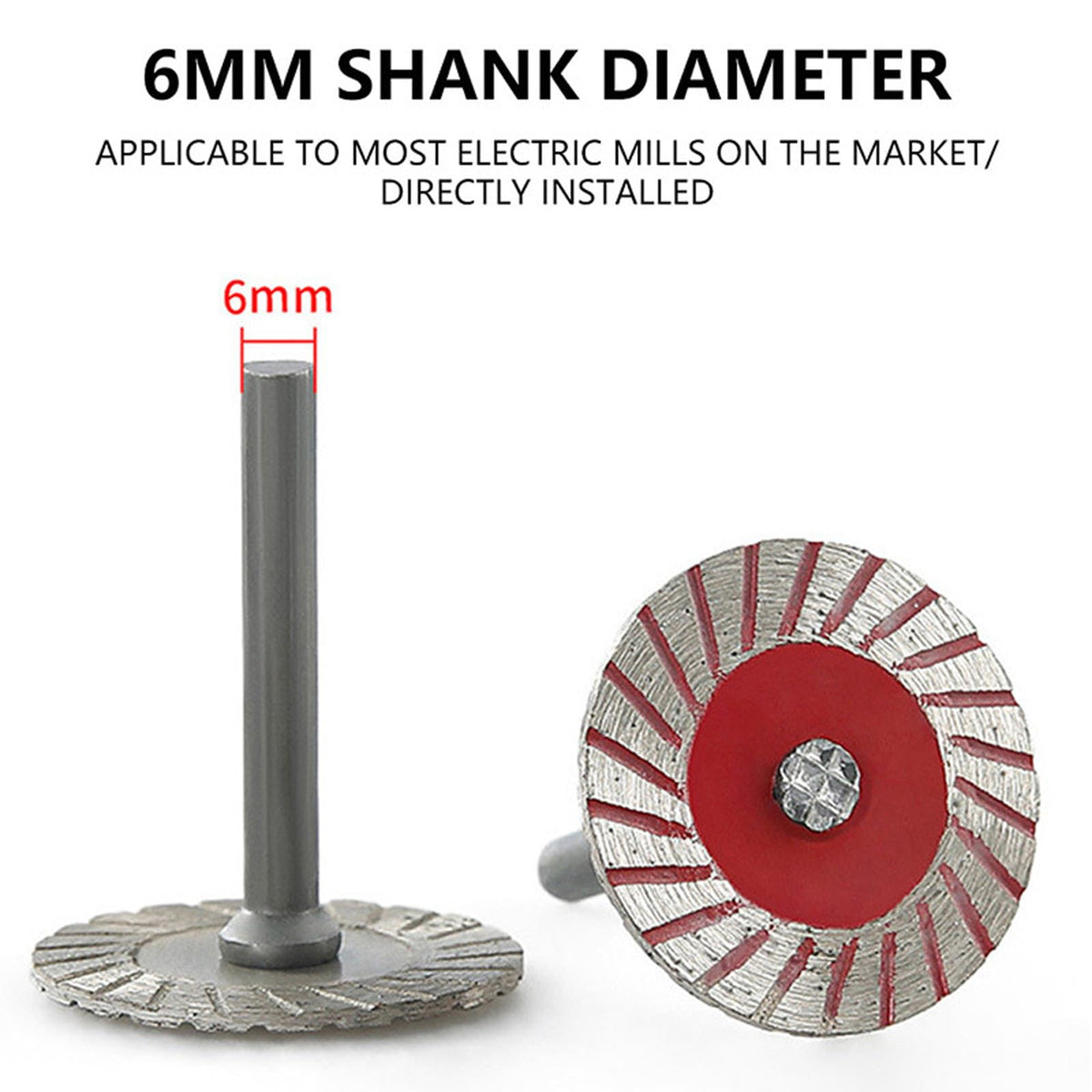 Rottipe removable flange shows easy blade changes with 5/8-11 thread