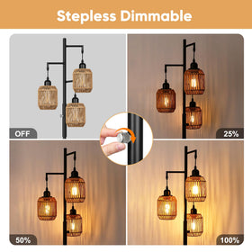 ROTTOGOON 68-inch lamp base and height for dramatic room lighting.