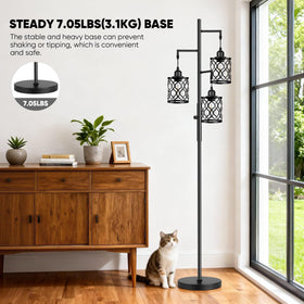 ROTTOGOON light includes three LED bulbs for quick warm lighting