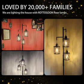 ROTTOGOON floor lamp suits living rooms, bedrooms, or offices