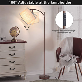 RottoGoon floor lamp 180-degree adjustable head for targeted illumination