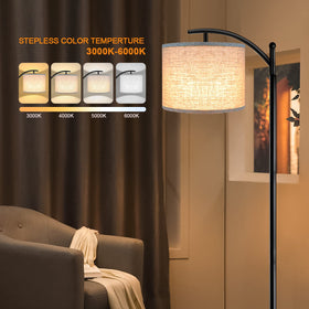 ROTTOGOON floor lamp remote control for easy brightness and color adjustments