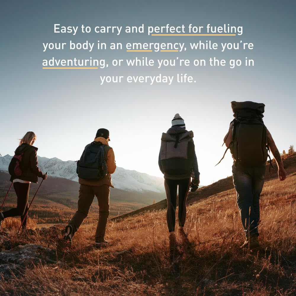 ROUNDHOUSE PROVISION compact bars fit in bug-out bags for quick nourishment.