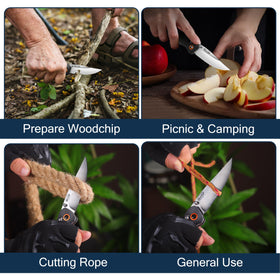 RoverTac outdoor knife presented as a gift idea for outdoor enthusiasts