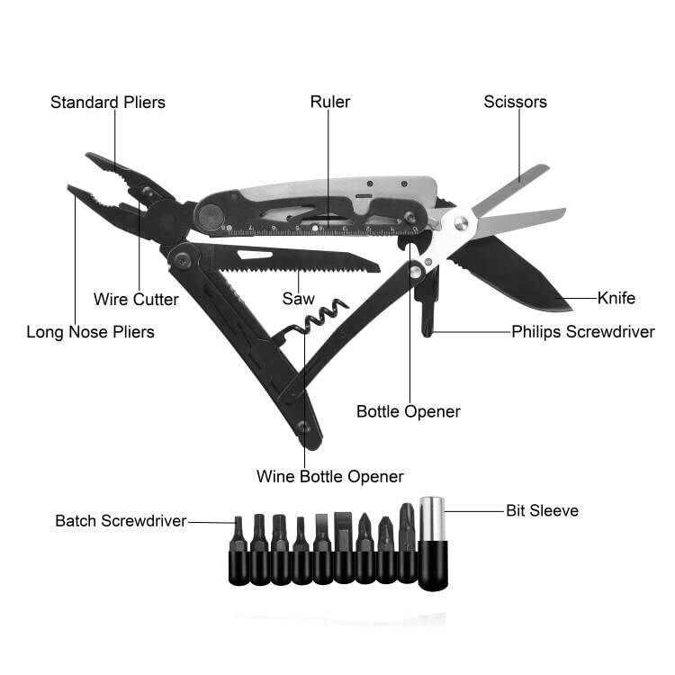 RoverTac multitool pliers and saw in one compact tool for quick on-site fixes.