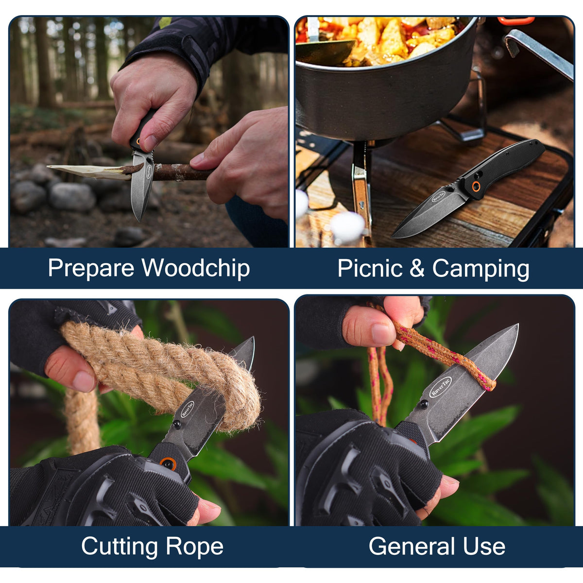 RoverTac gift idea pocket knife for outdoor enthusiasts.