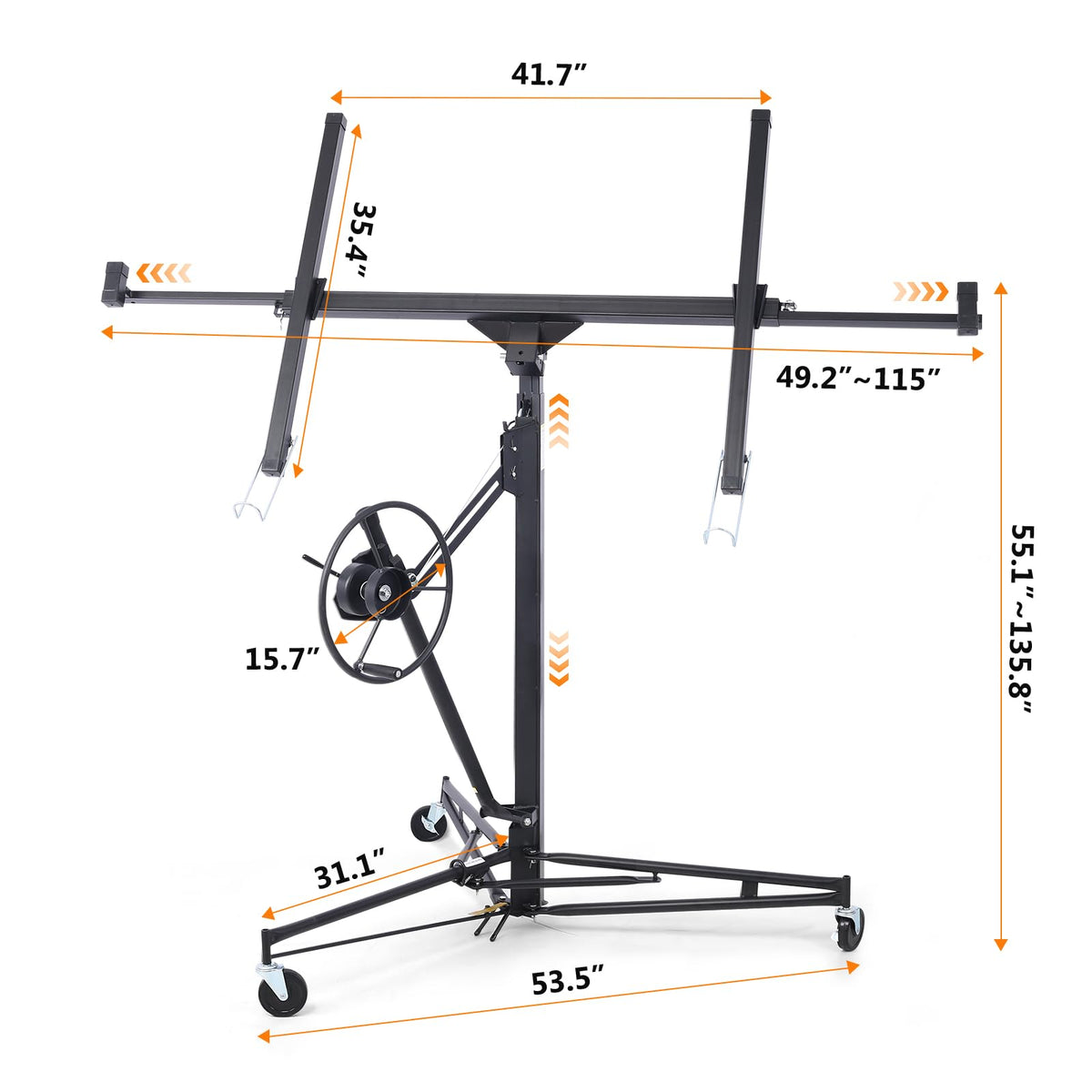 Rovibek Lift enables single-person ceiling installations with precision.