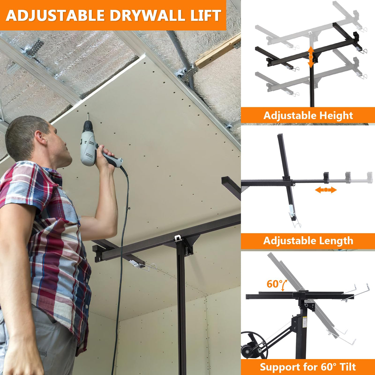 Rovibek Lift's built-in winch delivers smooth, controlled lifting.
