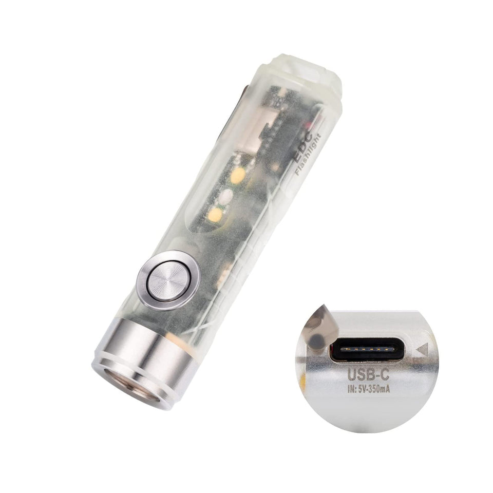 RovyVon Aurora A5-G4 front emitter delivers up to 650 lumens for fast visibility.