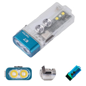 RovyVon E7 front beam provides bright visibility up to 700 lumens for daily tasks