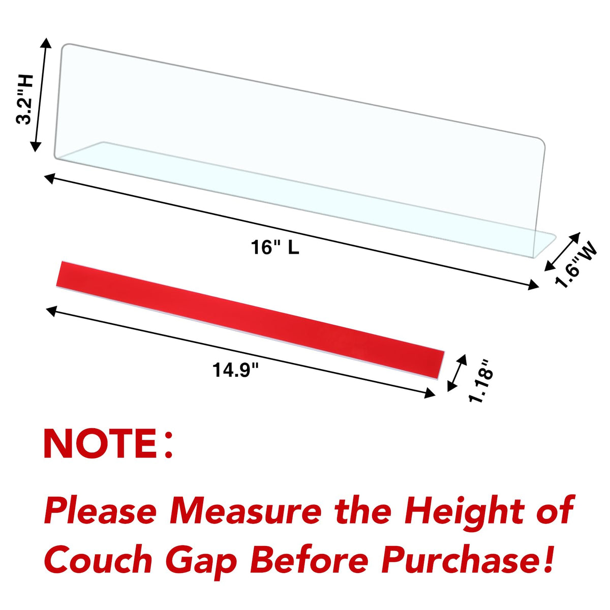 RowinsyDD gap blocker tape detail shows strong non-residue adhesion for a stable setup.