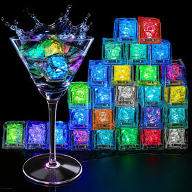 RowinsyDD light-up ice cubes glow in drinks to elevate party ambiance.