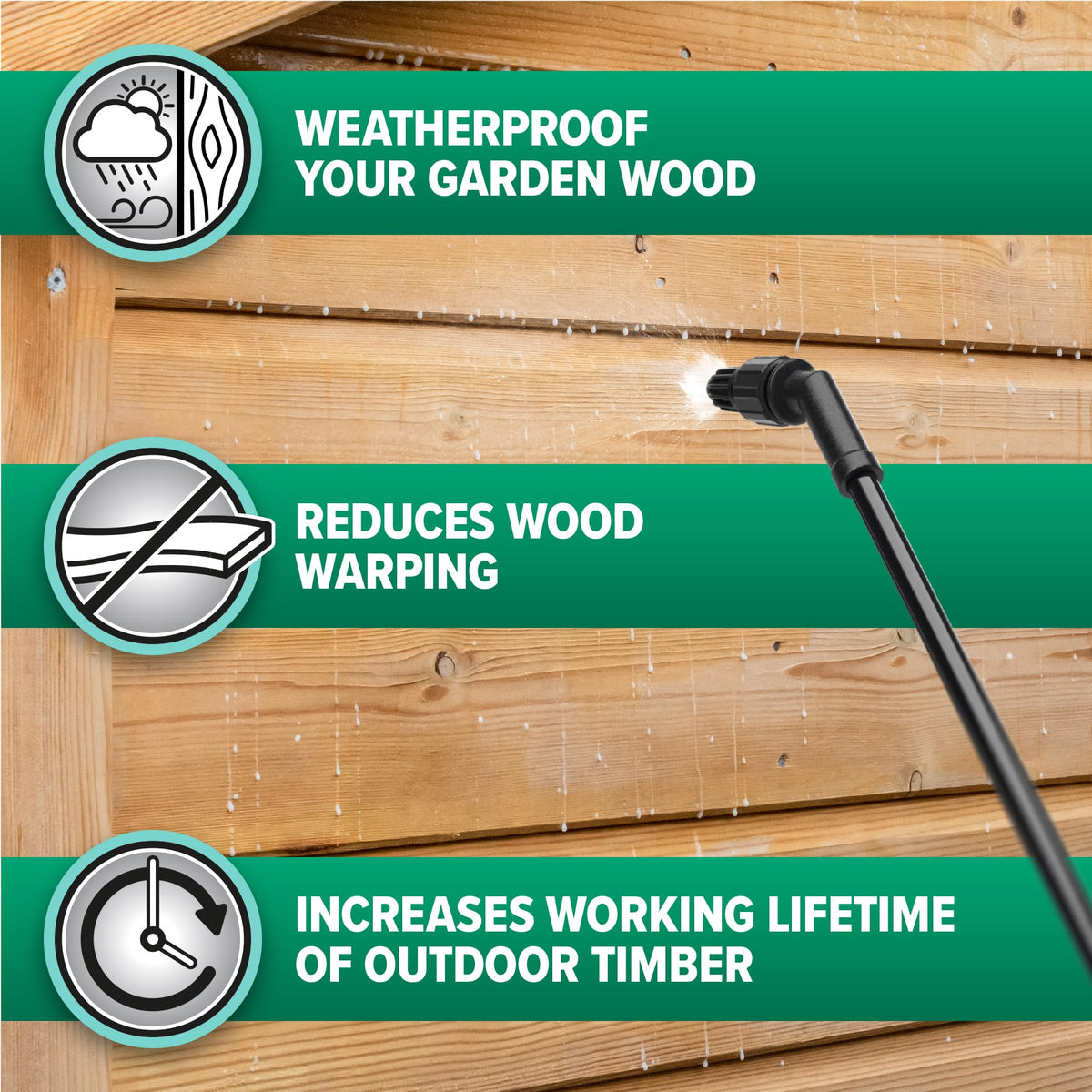 Roxil Wood Sealer Liquid brush application shows easy, even sealing on decks.