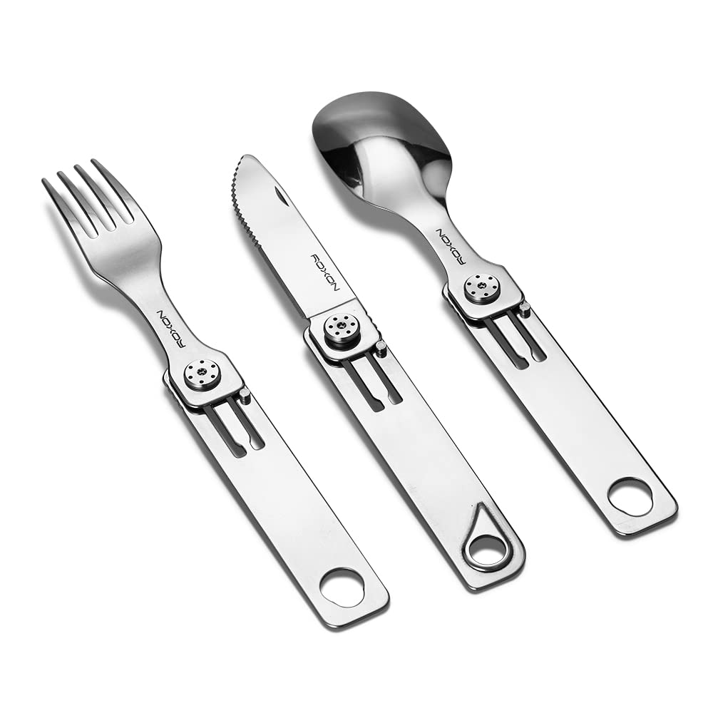 ROXON 3-in-1 in-use utensil for quick meals outdoors