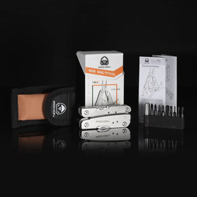 Roxon M2 kit shown with holder and included tools