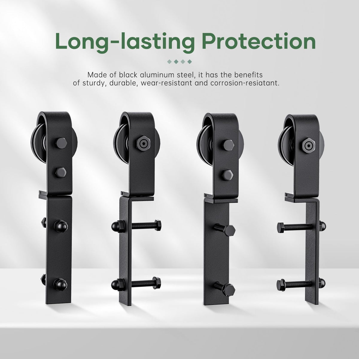 ROYMELO 6mm track emphasizes sturdy, long-lasting construction.