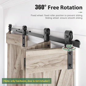 ROYMELO floor guide ensures stable, precise door tracking.