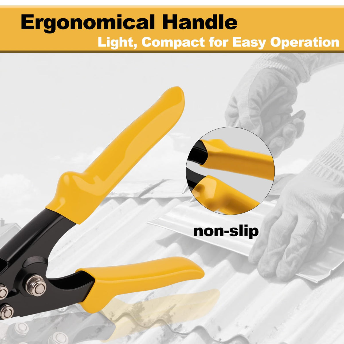 Rpeconu versatile hand seamer for metal art and DIY repairs.