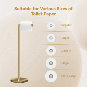 RRM anti-slip base helps keep the unit steady on bathroom floors.