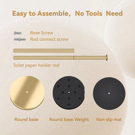 RRM installation is tool-free for quick setup without drilling.