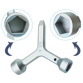Ideal for home repairs and routine utility maintenance around meters.